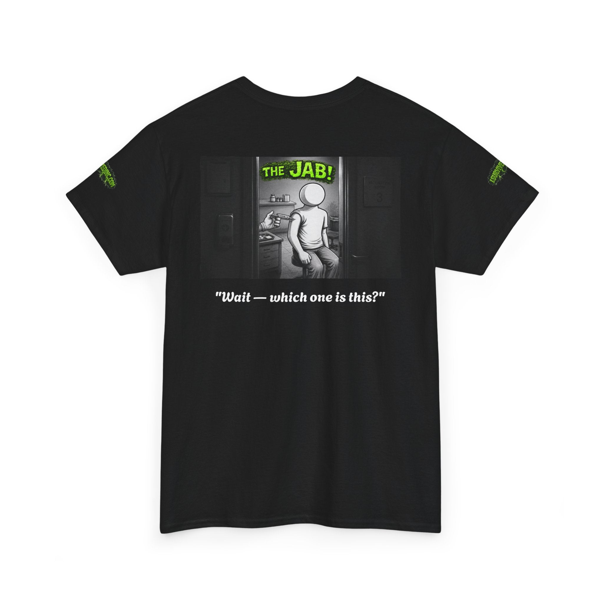 I Survived 2020 — S1:E3 "The Jab!" | Pandemic Edition Unisex Heavy Cotton Tee (Special Edition)