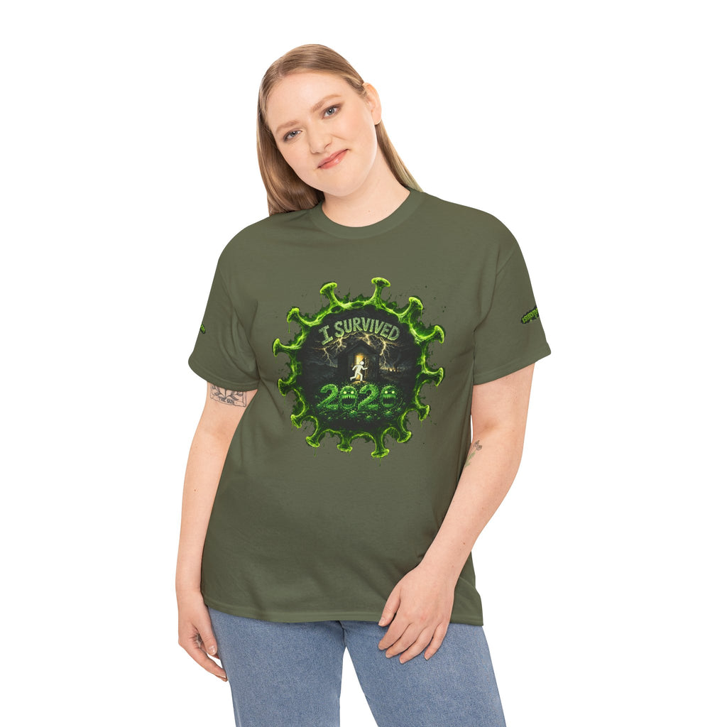 I Survived 2020 — Director's Cut S1:E3 "The Jab!" | Pandemic Edition Unisex Heavy Cotton Tee (Special Edition)