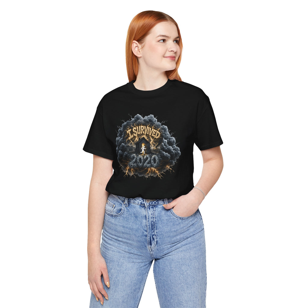 I Survived 2020 — Director's Cut Original Design Teaser Tee | Season 1 Premiere Drop Unisex Jersey Short Sleeve Tee