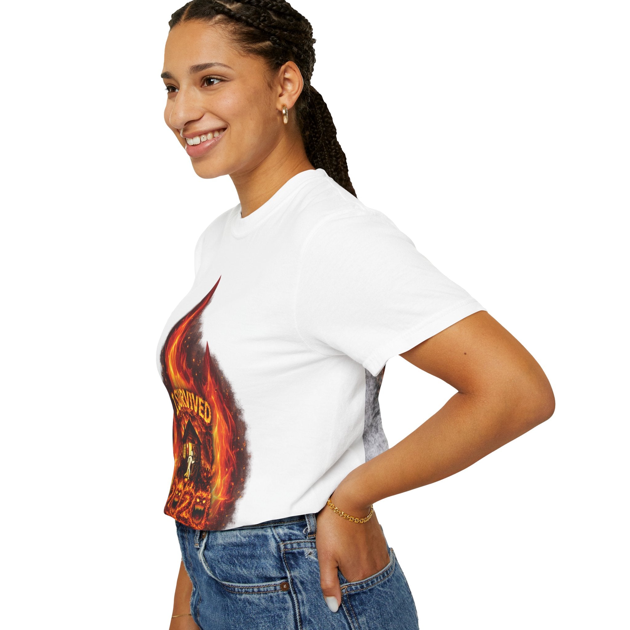 I Survived 2020 — Director's Cut S2:E4 "Western U.S. Wildfire Season" | Mid-Season Finale Pt. 1 | Wildfire Edition Memorial Unisex Garment-Dyed T-shirt