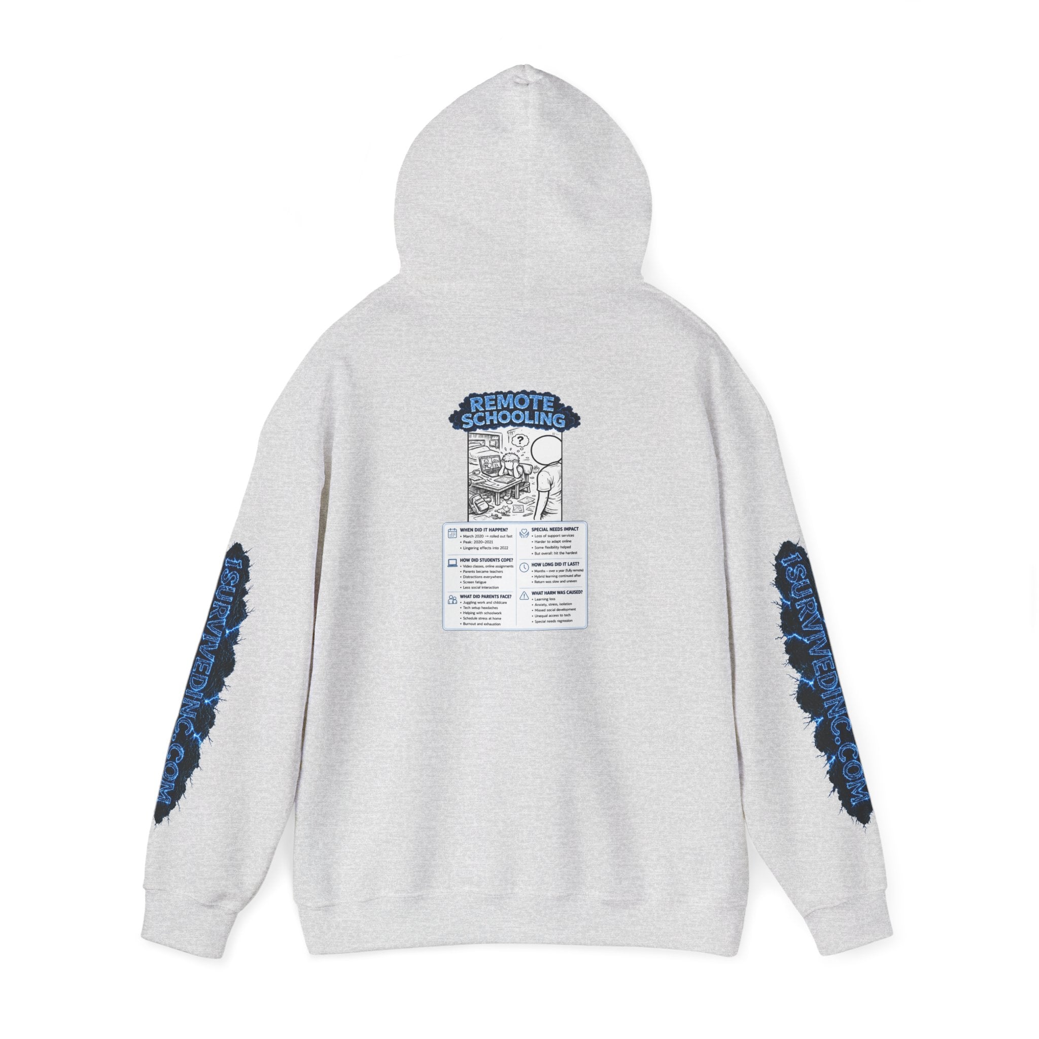 I Survived 2020 — LOCKDOWN S3:E3: "Remote Schooling" Hoodie
