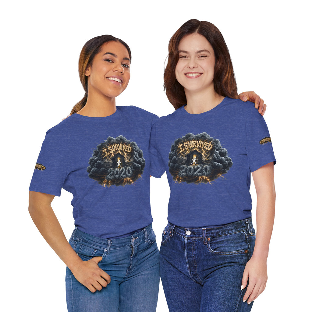 I Survived 2020 — Director's Cut Original Design Teaser Tee | Season 1 Premiere Drop Unisex Jersey Short Sleeve Tee