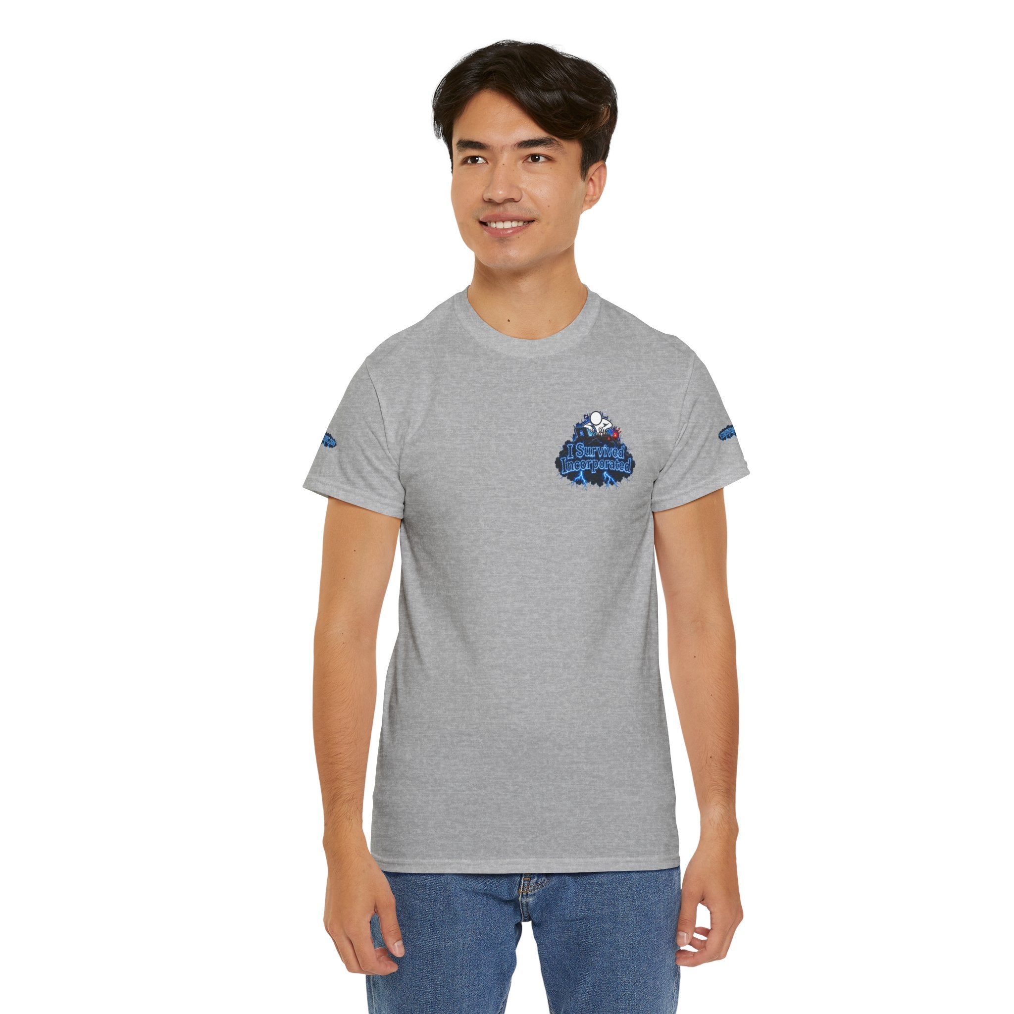 I Survived 2020 — "Please Stand By" Test Pattern Tee Lockdown Special Edition Summer Exclusive Unisex Heavy Cotton Tee