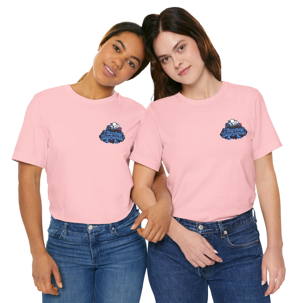 I Survived 2020 — "Please Stand By" Test Pattern Tee Lockdown Summer Exclusive Unisex Jersey Short Sleeve Tee