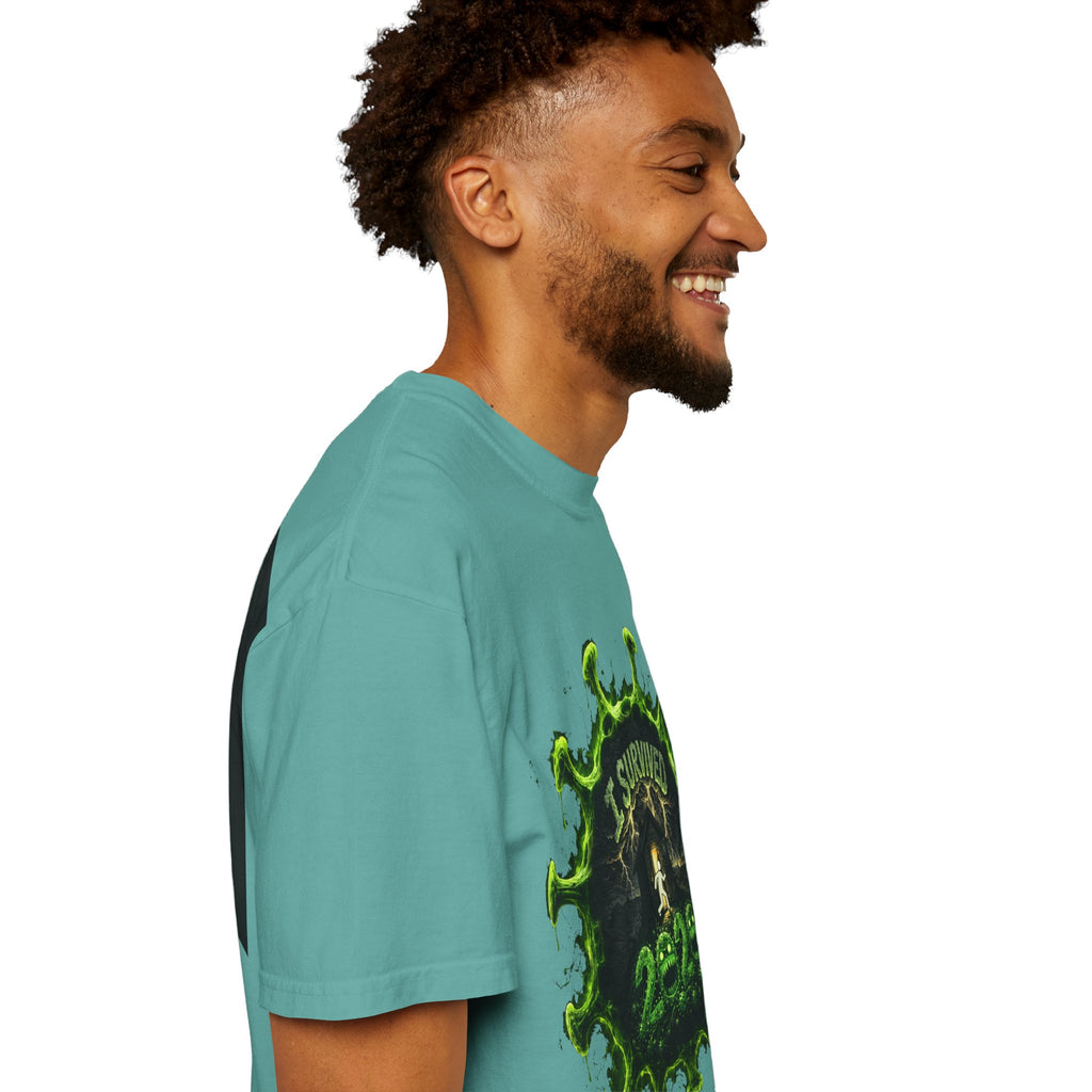 I Survived 2020 — Director's Cut S1:E3 "The Jab!" | Pandemic Edition Unisex Garment-Dyed T-shirt