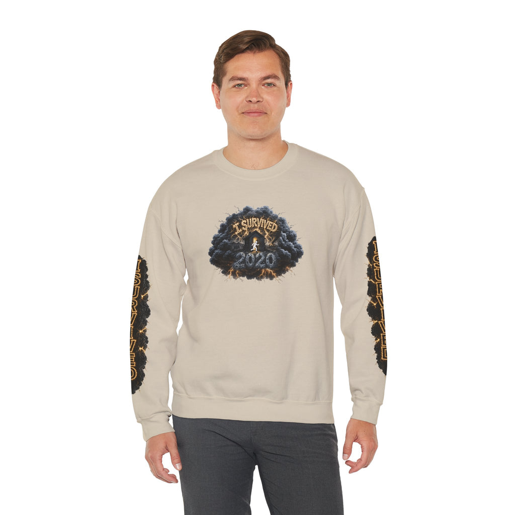 I Survived 2020 — Original PILOT Design: Director's Cut Special Edition Unisex Heavy Blend™ Crewneck Sweatshirt