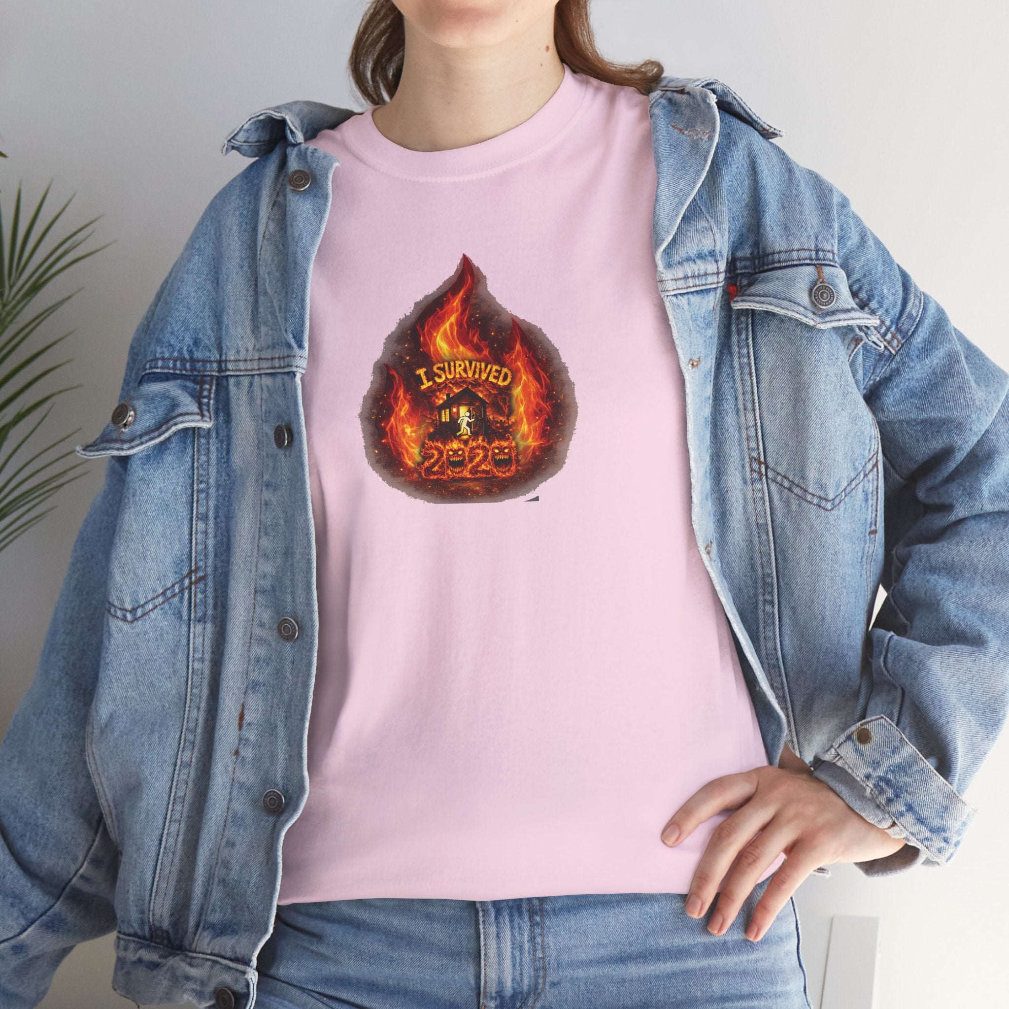 I Survived 2020 — WILDFIRES S2:E3: Director's Cut "The California Wildfires" Memorial Unisex Heavy Cotton Tee
