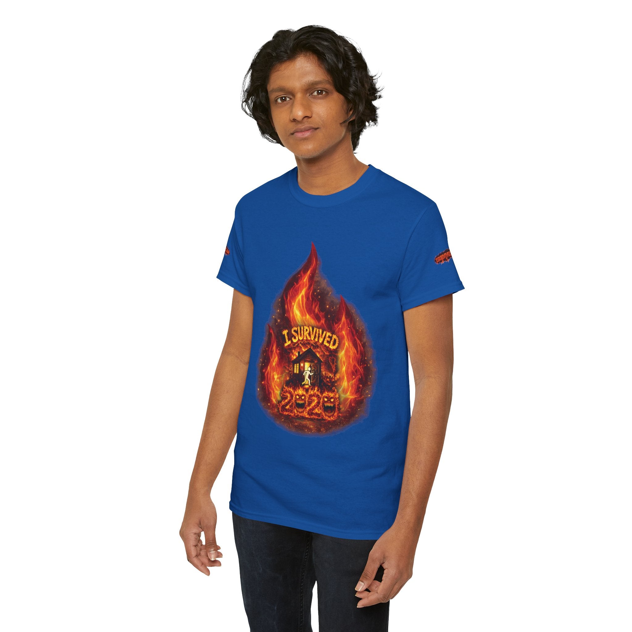 I Survived 2020 — Director's Cut S2:E1 "Berry Creek" | Wildfire Edition Memorial Unisex Heavy Cotton Tee (SPECIAL EDITION)