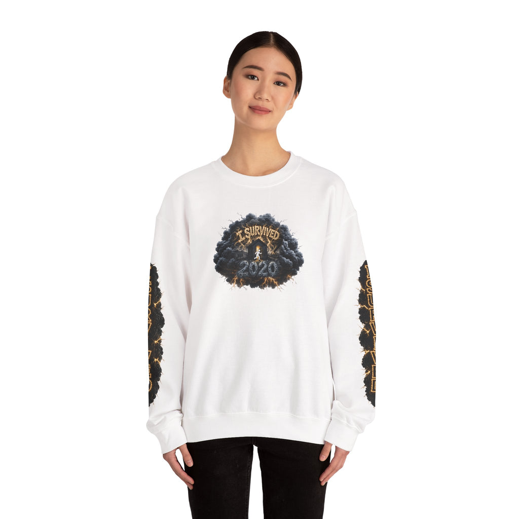I Survived 2020 — Original PILOT Design: Director's Cut Special Edition Unisex Heavy Blend™ Crewneck Sweatshirt