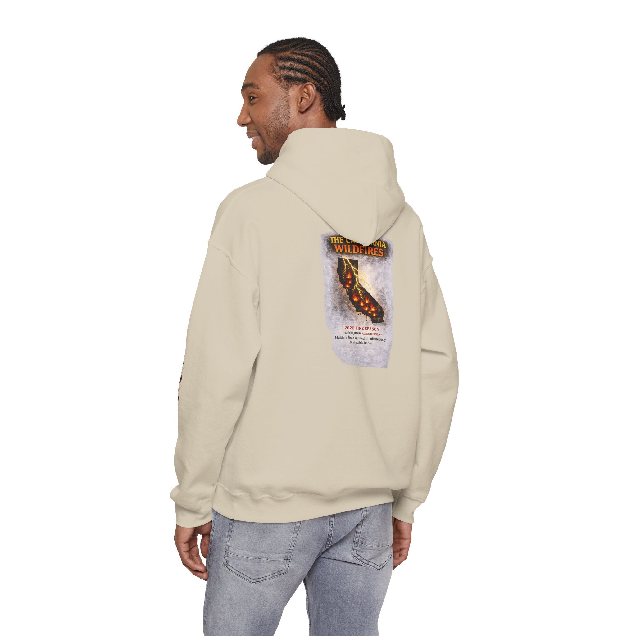 I Survived 2020 — Director's Cut S2:E3 "The California Wildfires" | Wildfire Edition Memorial Hoodie Sweatshirt