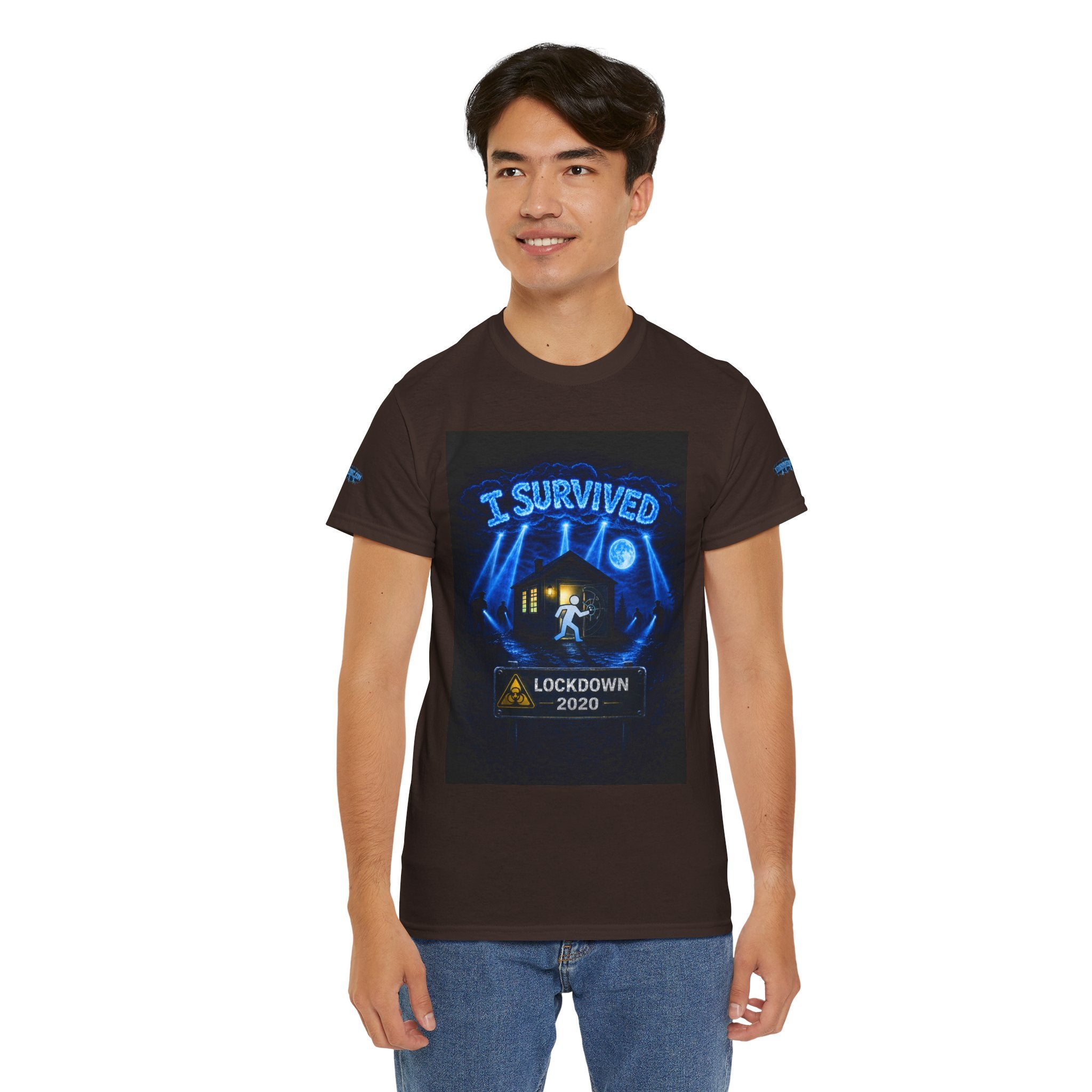 I Survived 2020 — S3:E3 "Remote Schooling" | Lockdown Edition Documentary Unisex Heavy Cotton Tee (SPECIAL EDITION)
