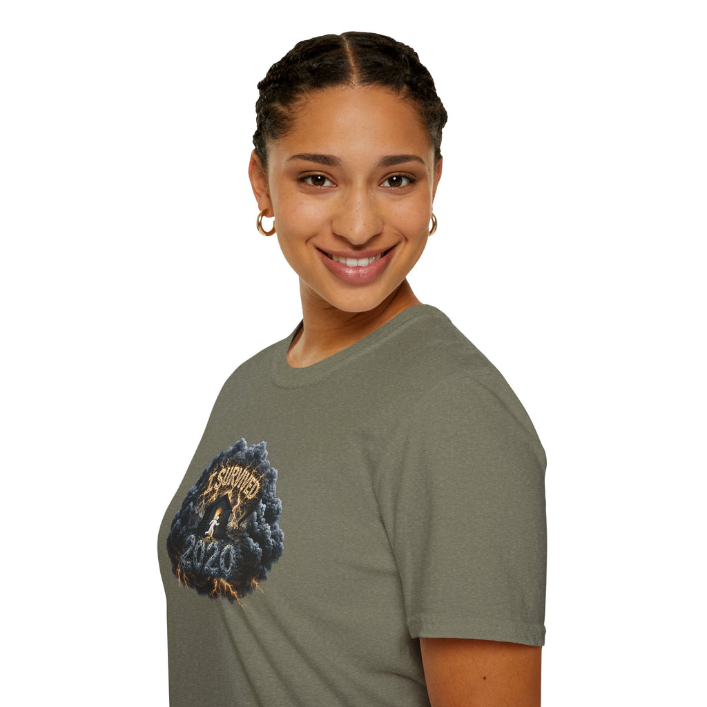 I Survived 2020 —  Original PILOT Design: Director's Cut Unisex Softstyle T-Shirt