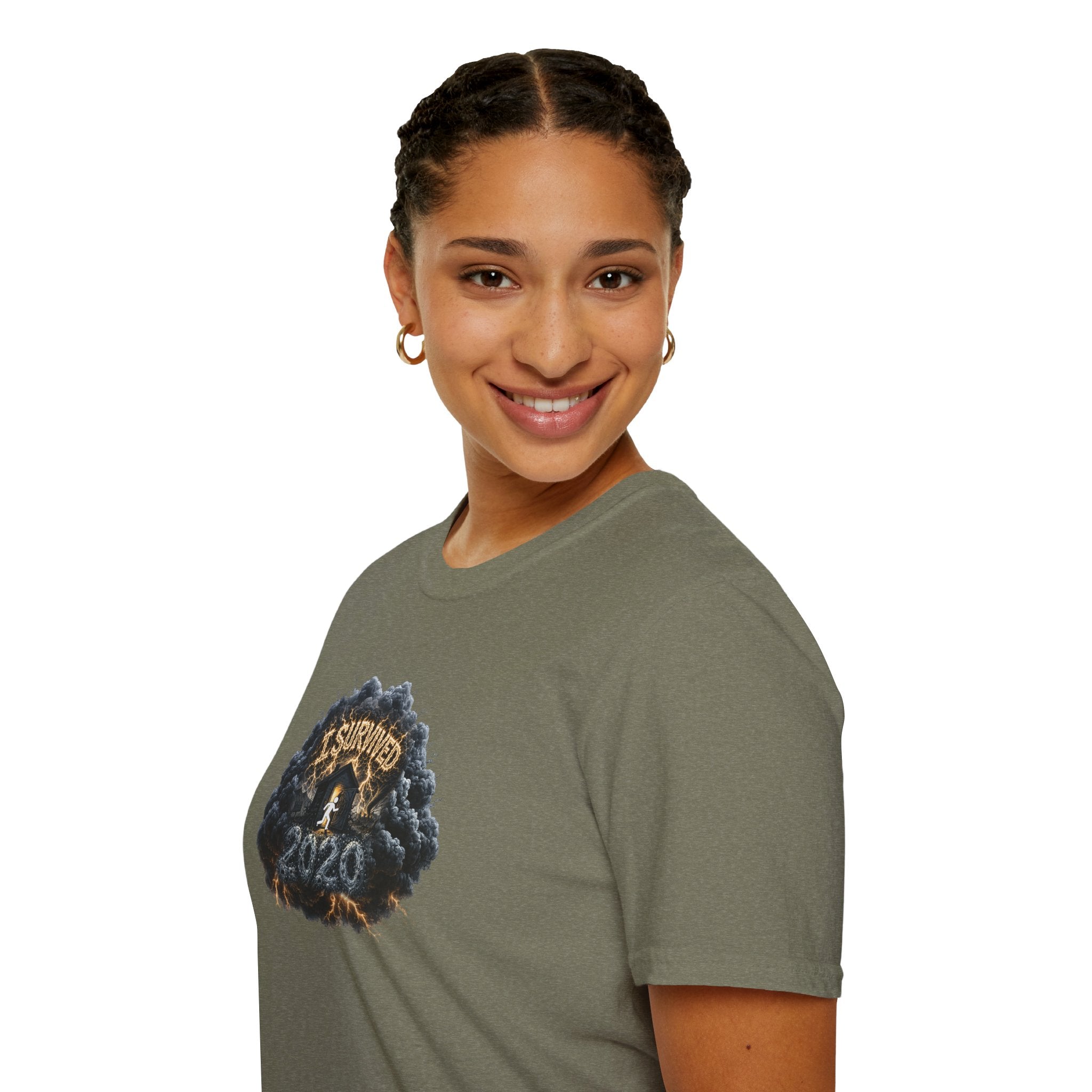 I Survived 2020 —  Original PILOT Design: Director's Cut Unisex Softstyle T-Shirt