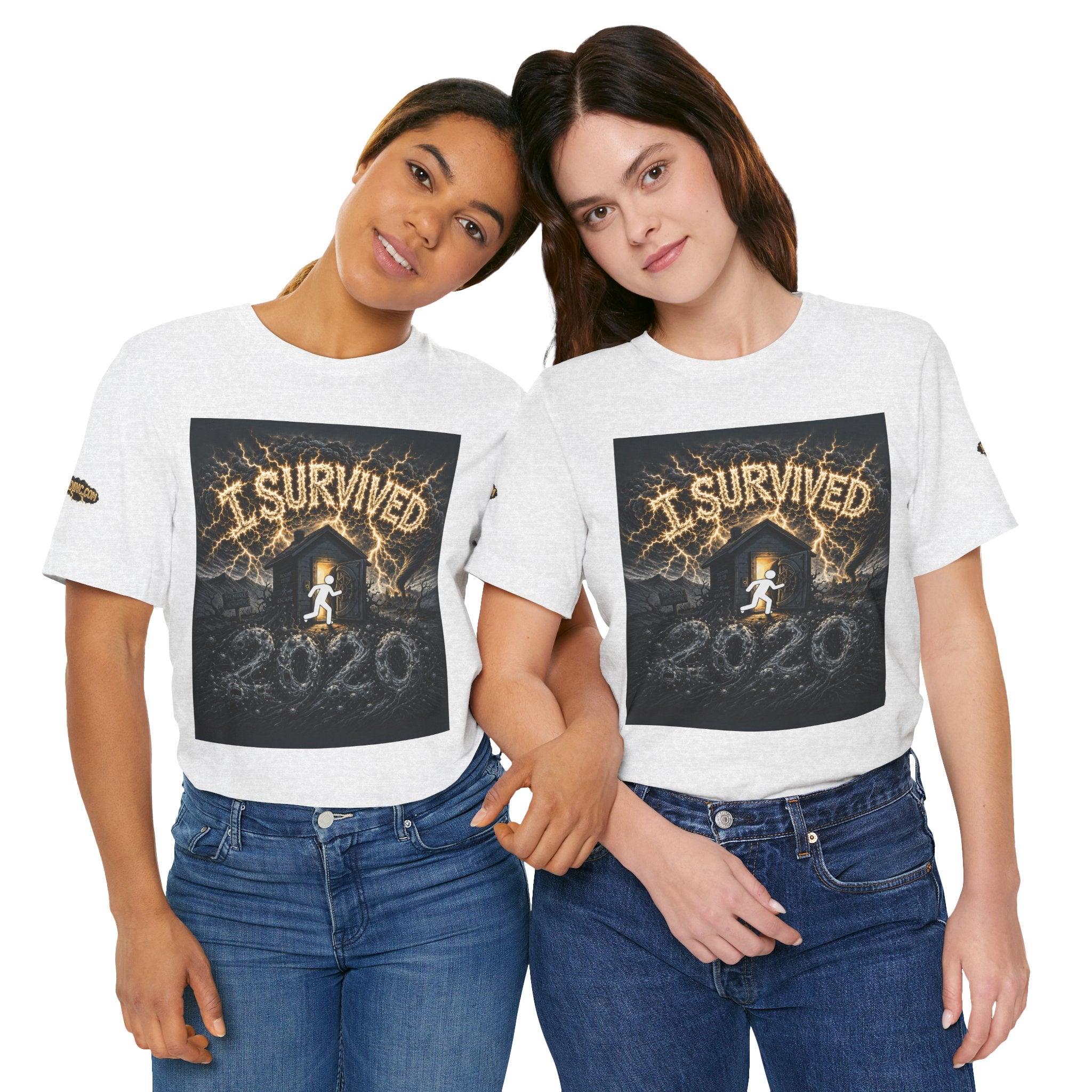 I Survived 2020 — Original Design Teaser Tee | Season 1 Premiere Drop Unisex Jersey Short Sleeve Tee