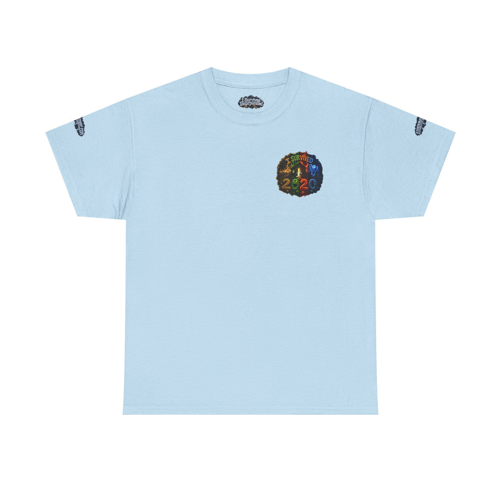 I Survived 2020 — "No Signal" Test Pattern Tee Alien Broadcast Finale Special Edition Summer Premiere Unisex Heavy Cotton Tee