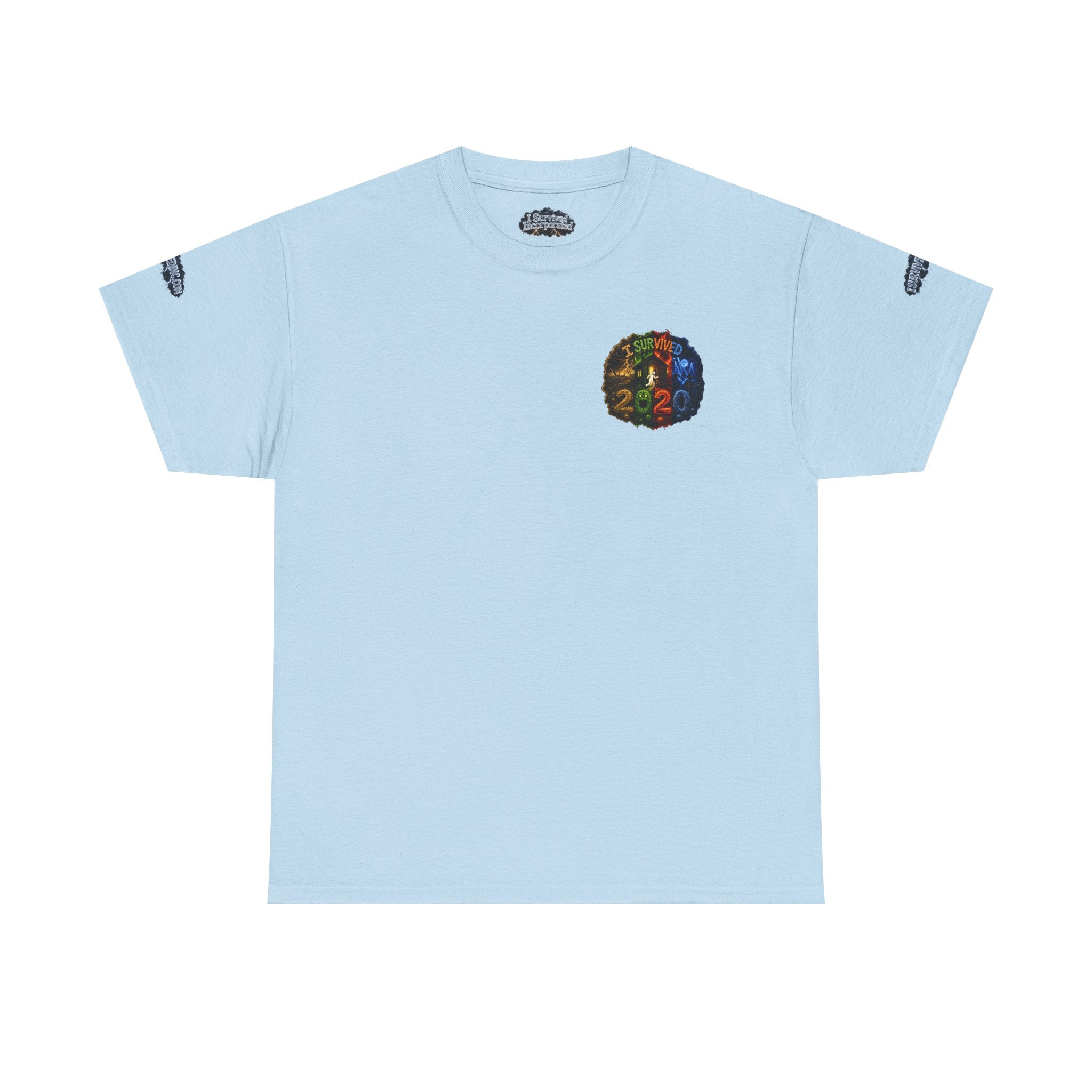 I Survived 2020 — "No Signal" Test Pattern Tee Alien Broadcast Finale Special Edition Summer Premiere Unisex Heavy Cotton Tee