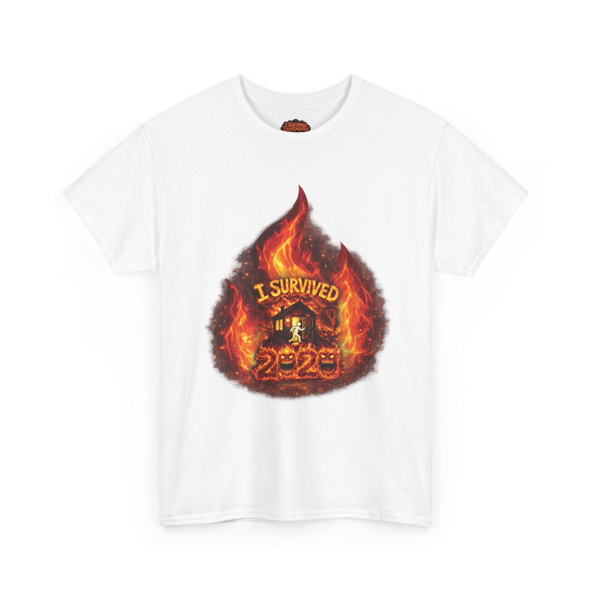 I Survived 2020 — Director's Cut S2:E1 "Berry Creek" | Wildfire Edition Memorial Unisex Heavy Cotton Tee