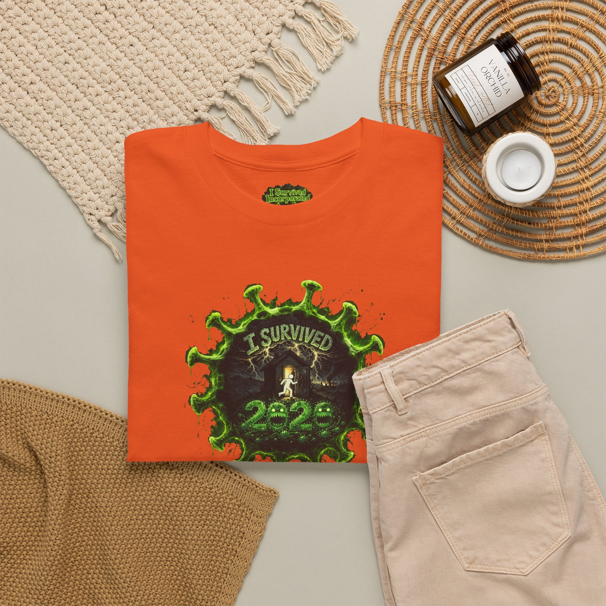 I Survived 2020 — PANDEMIC S1:E3: Director's Cut Special Edition "The Jab!" Unisex Heavy Cotton Tee