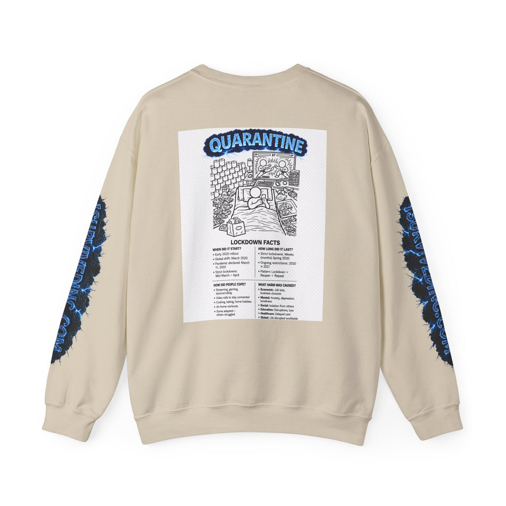 I Survived 2020 — S3:E1 "Quarantine" | Lockdown Edition Documentary Unisex Heavy Blend™ Crewneck Sweatshirt