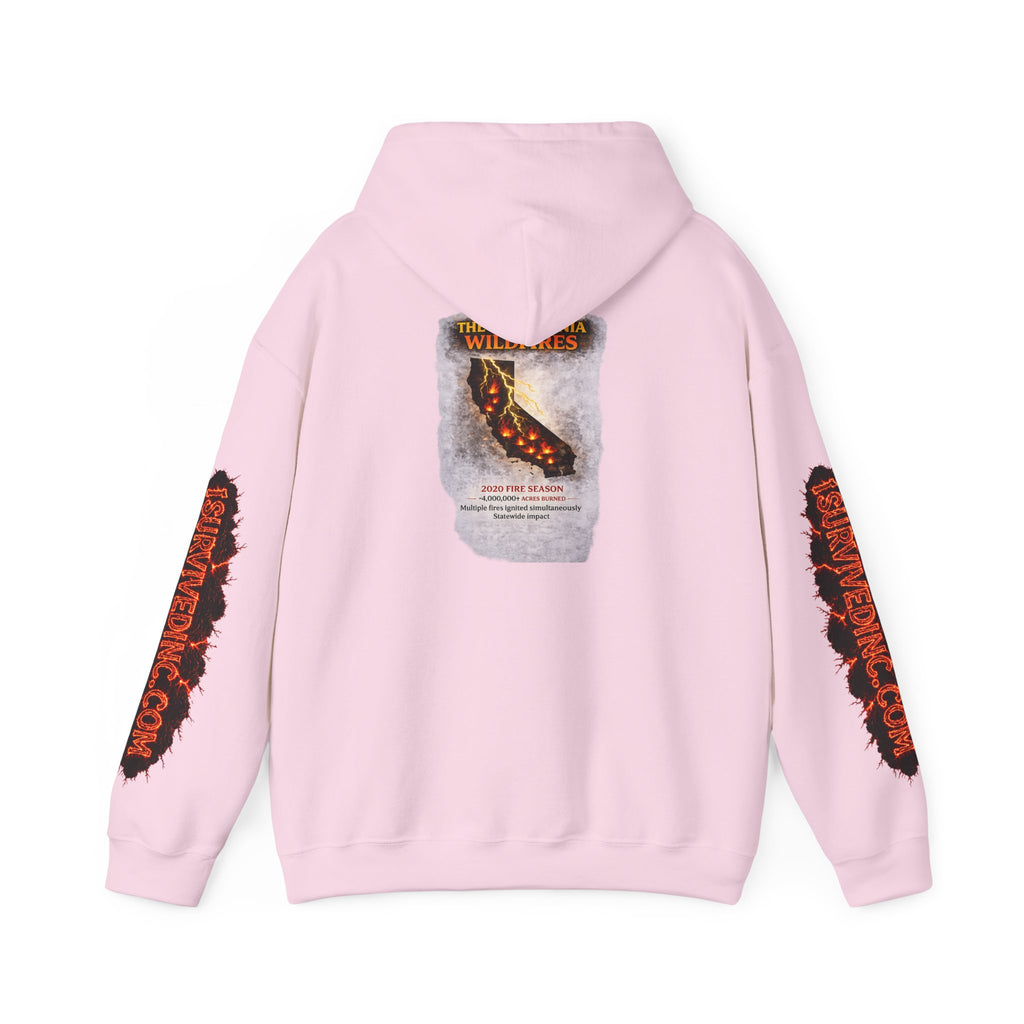 I Survived 2020 — S2:E3 "The California Wildfires" | Wildfire Edition Memorial Hoodie Sweatshirt