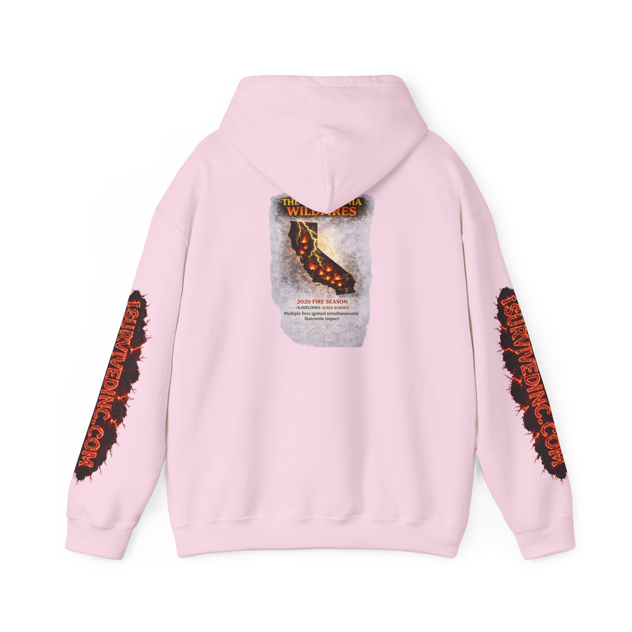 I Survived 2020 — S2:E3 "The California Wildfires" | Wildfire Edition Memorial Hoodie Sweatshirt