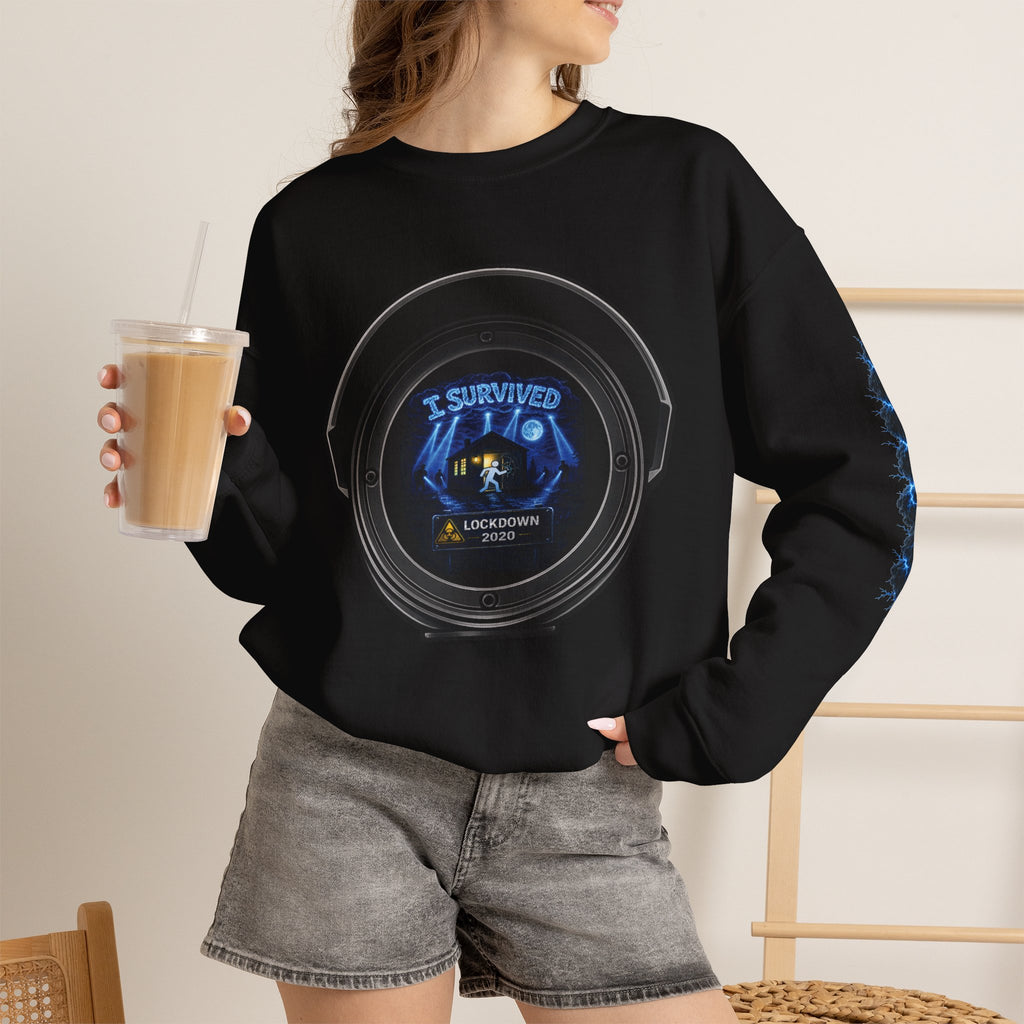 I Survived 2020 — Director's Cut S3:E2 "Dating Under Lockdown" | Lockdown Edition Documentary Unisex Heavy Blend™ Crewneck Sweatshirt