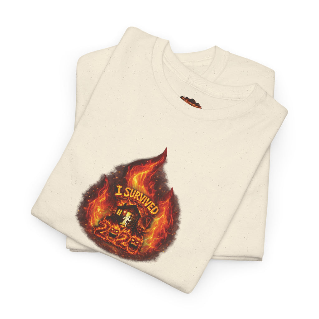 I Survived 2020 — WILDFIRES S2:E1: Director's Cut Special Edition "Berry Creek" Memorial Unisex Heavy Cotton Tee
