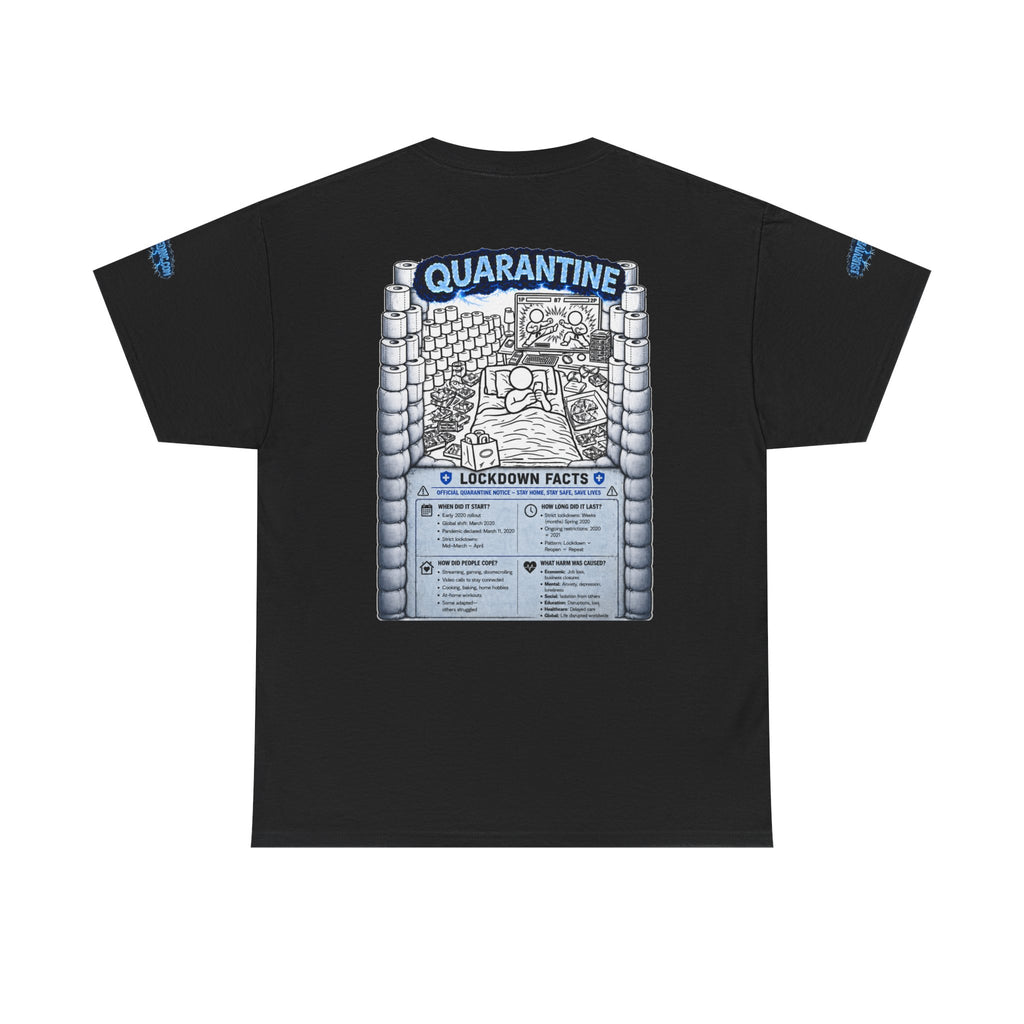 I Survived 2020 — LOCKDOWN S3:E1: Director's Cut Special Edition "Quarantine" Unisex Heavy Cotton Tee