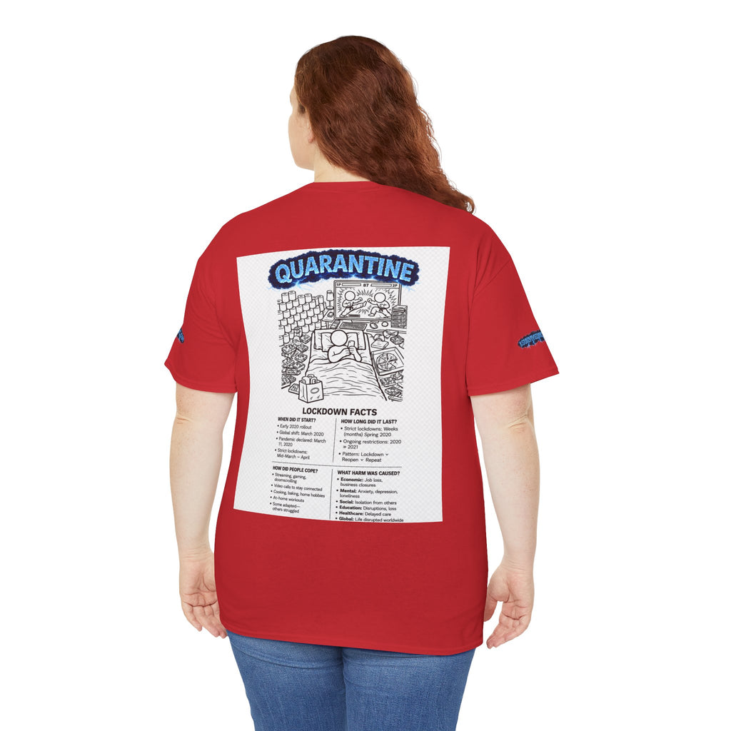 I Survived 2020 — Director's Cut S3:E1 "Quarantine" | Lockdown Edition Documentary Unisex Heavy Cotton Tee (SPECIAL EDITION)