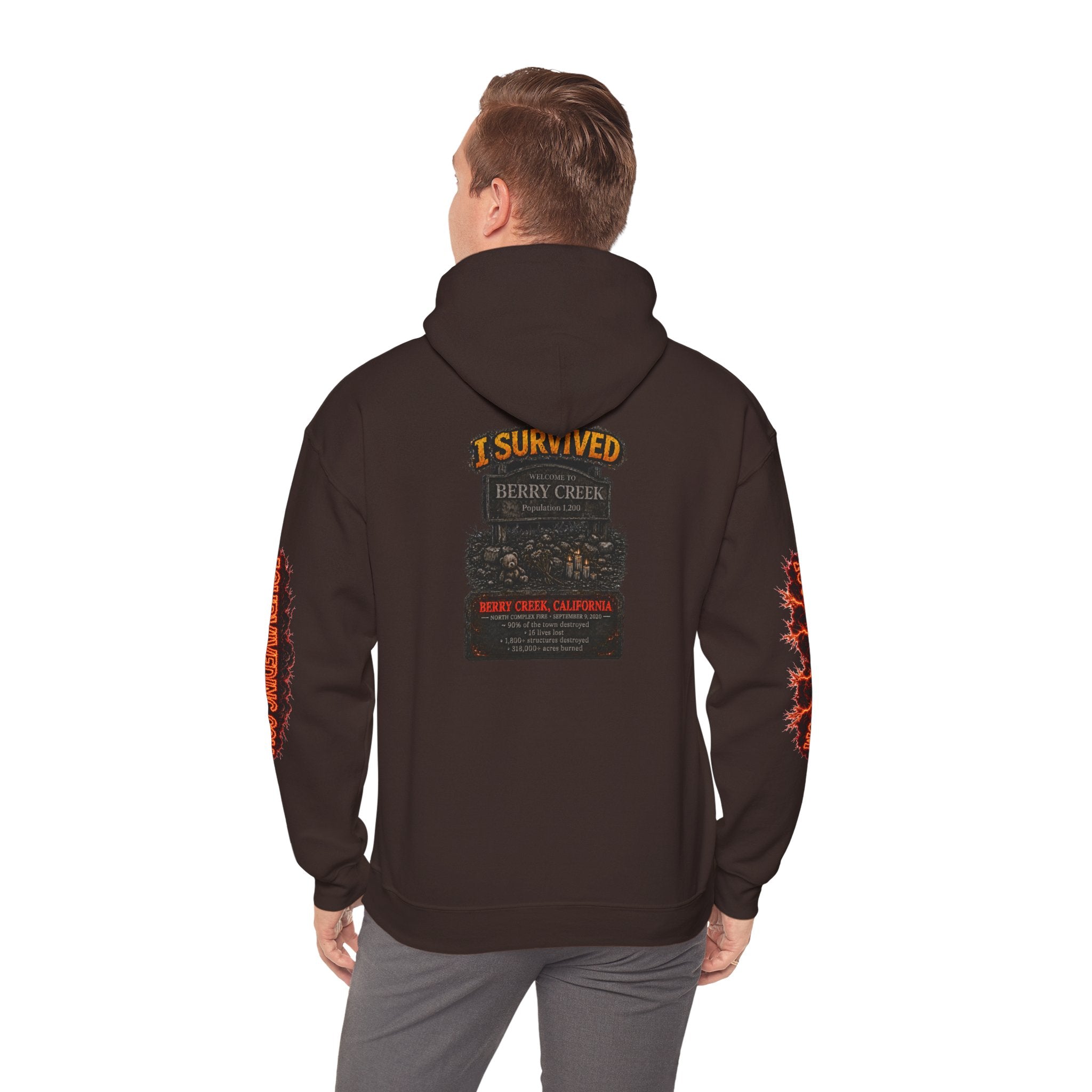 I Survived 2020 — WILDFIRES S2:E1: "Berry Creek" Memorial Hoodie