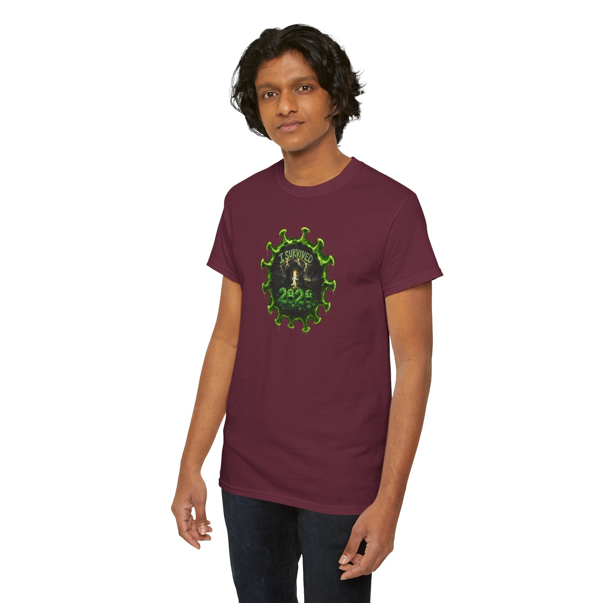I Survived 2020 — PANDEMIC S1:E3: Director's Cut "The Jab!" Unisex Heavy Cotton Tee
