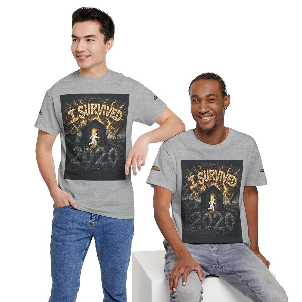 I Survived 2020 — Original PILOT Design: Special Edition Unisex Heavy Cotton Tee