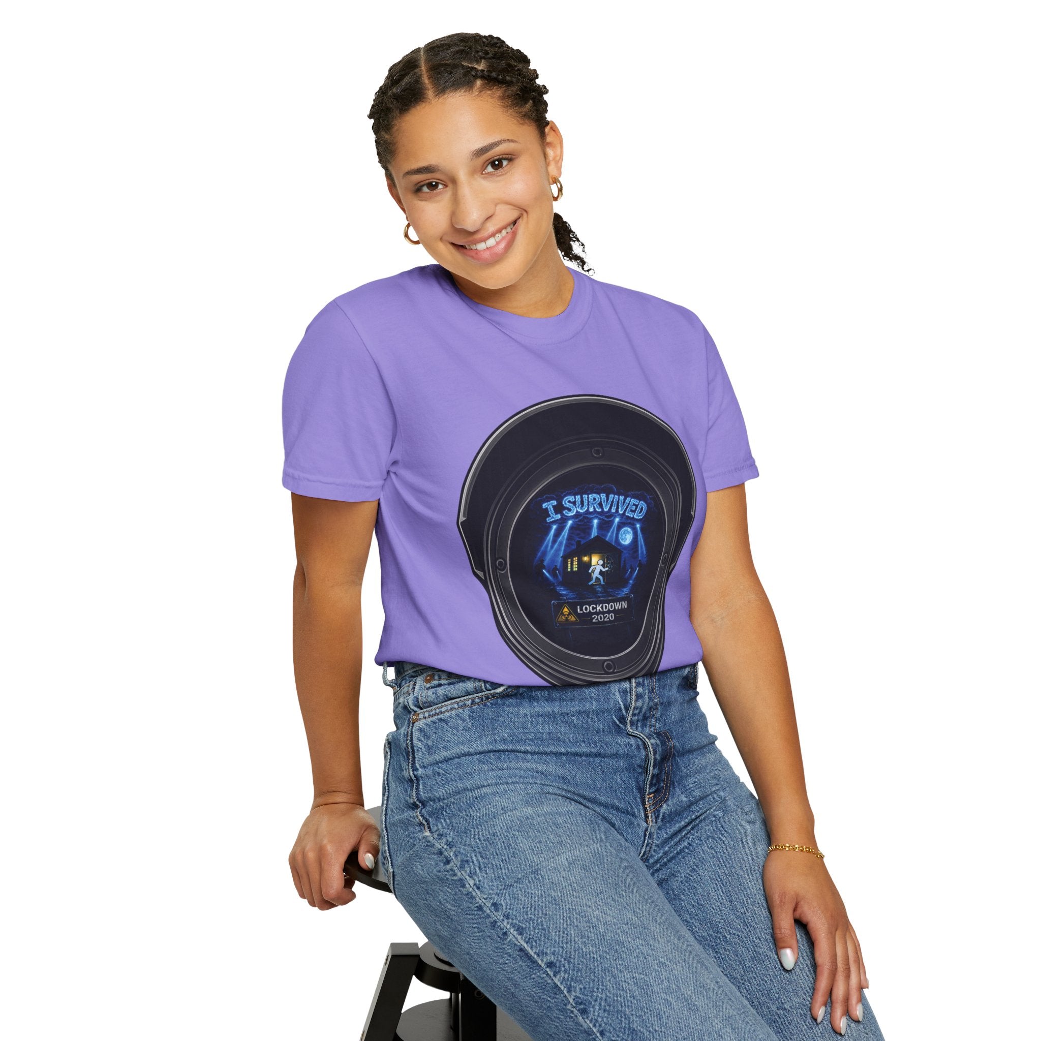 I Survived 2020 — Director's Cut S3:E2 "Dating Under Lockdown" | Lockdown Edition Documentary Unisex Garment-Dyed T-shirt