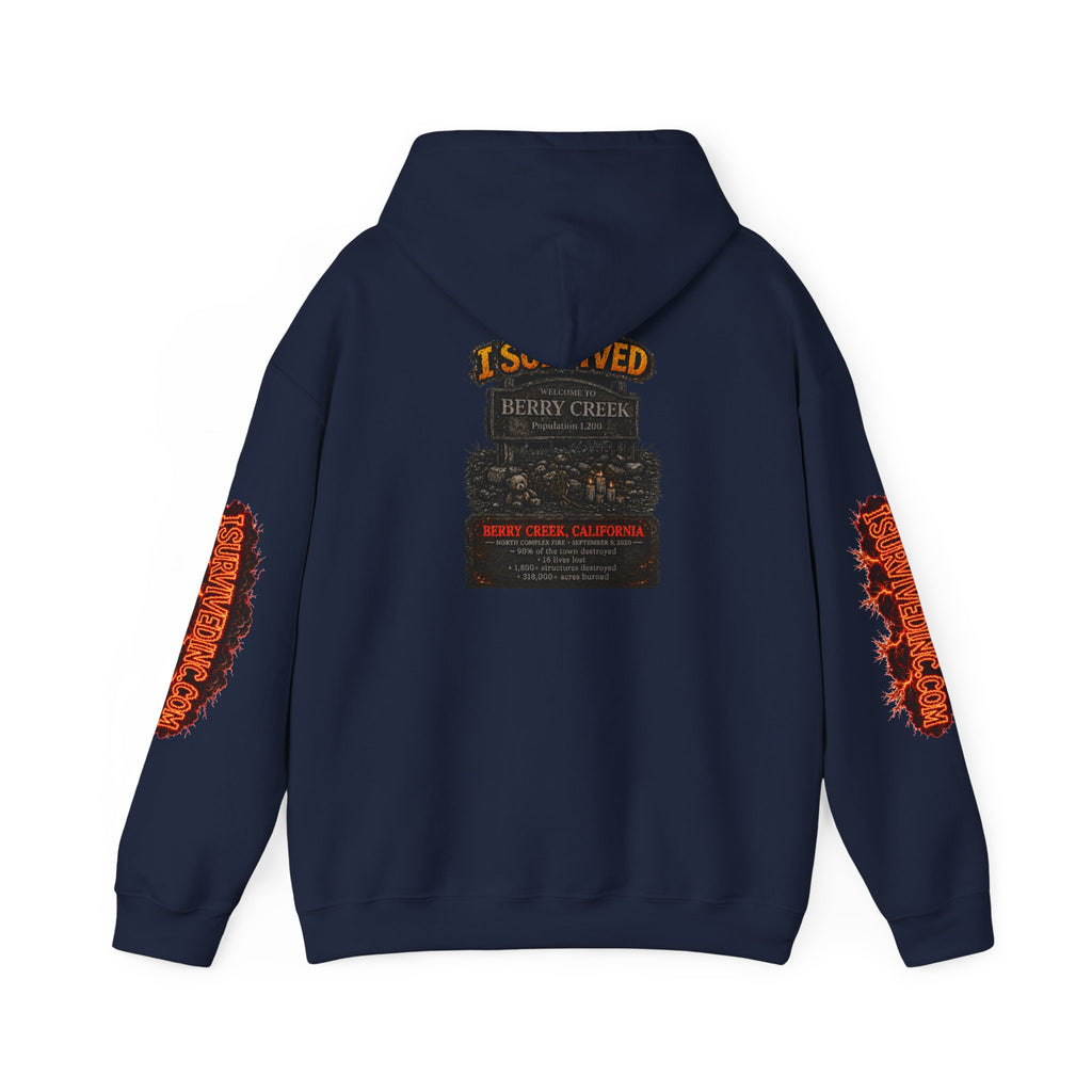 I Survived 2020 — WILDFIRES S2:E1: "Berry Creek" Memorial Hoodie