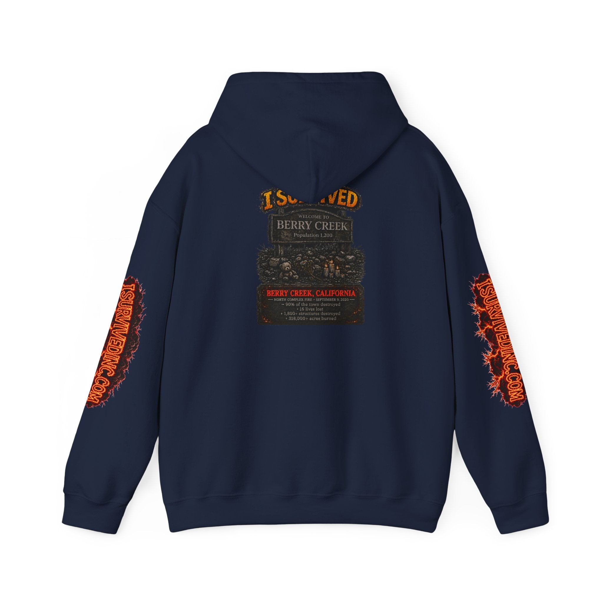 I Survived 2020 — WILDFIRES S2:E1: "Berry Creek" Memorial Hoodie