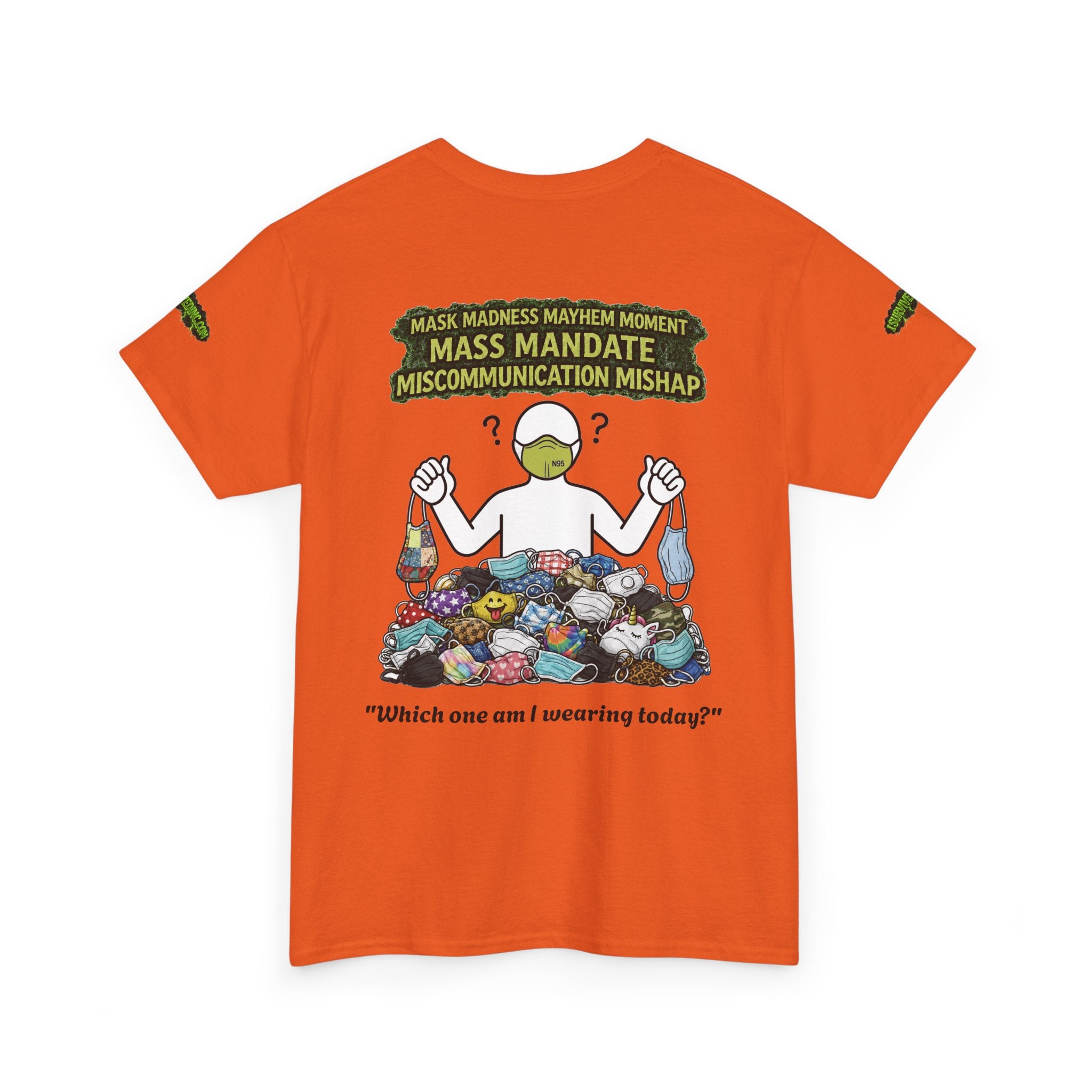 I Survived 2020 — Director's Cut S1:E4 "Mask Madness Mayhem Moment" | Pandemic Edition Unisex Heavy Cotton Tee (SPECIAL EDITION)