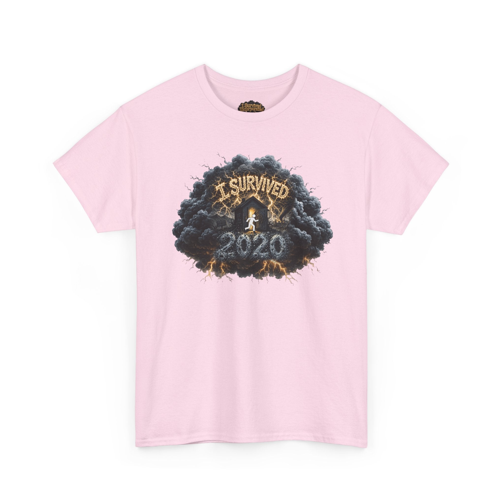 I Survived 2020 —  Deriector's Cut Original Design Teaser Tee | Season 1 Premiere Drop Unisex Heavy Cotton Tee