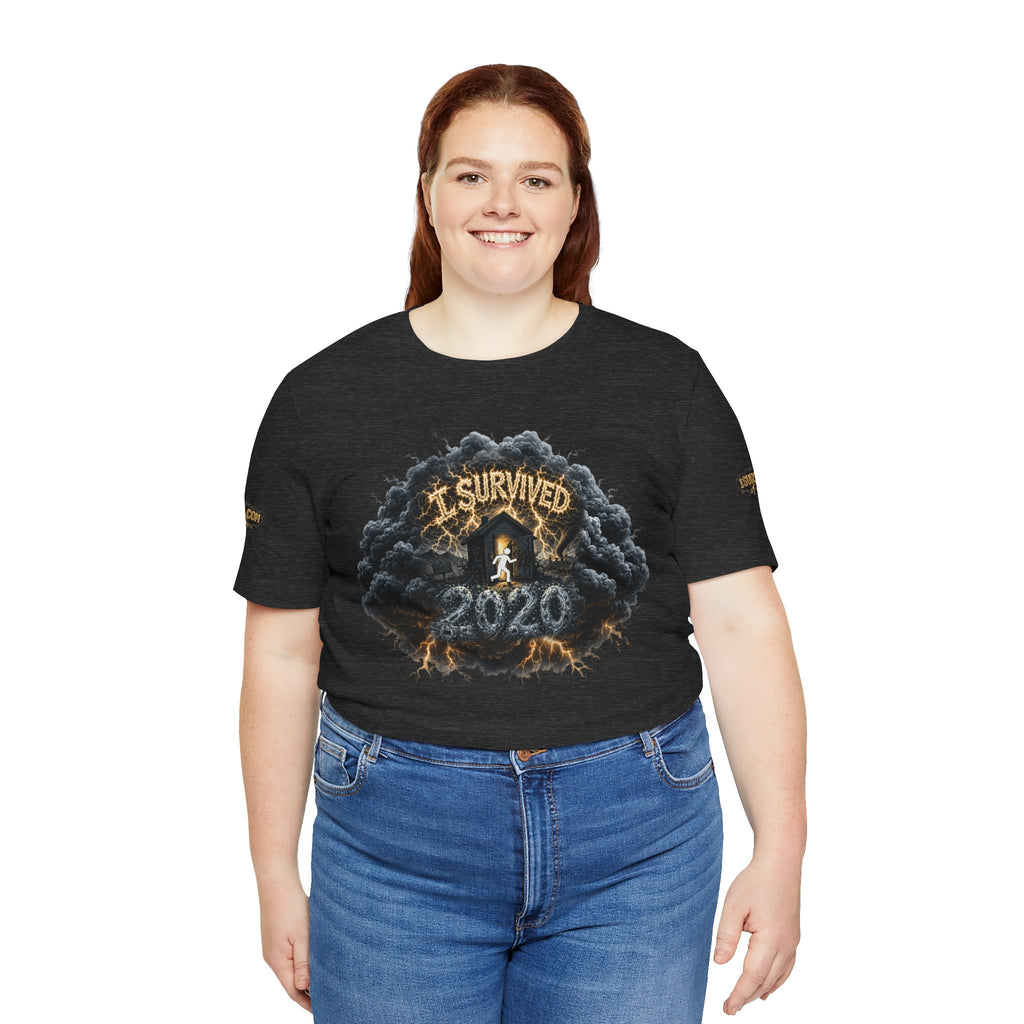 I Survived 2020 — Director's Cut Original Design Teaser Tee | Season 1 Premiere Drop Unisex Jersey Short Sleeve Tee