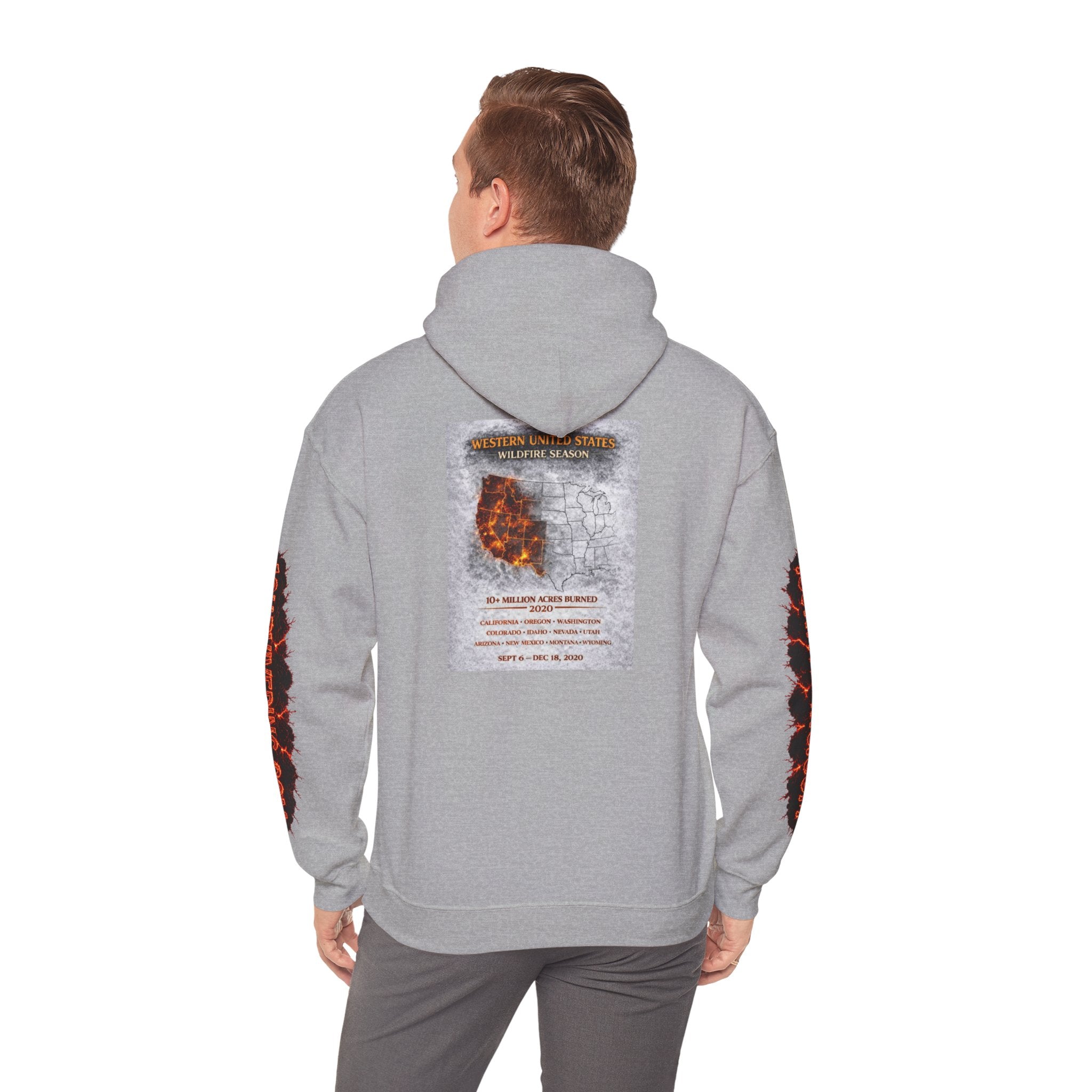 I Survived 2020 — WILDFIRES S2:E4: "Western U.S." Memorial Hoodie
