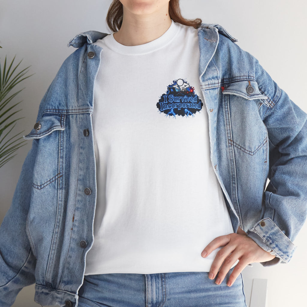 I Survived 2020 — "Please Stand By" Test Pattern Tee Lockdown Surveillance Edition Summer Exclusive Unisex Heavy Cotton Tee