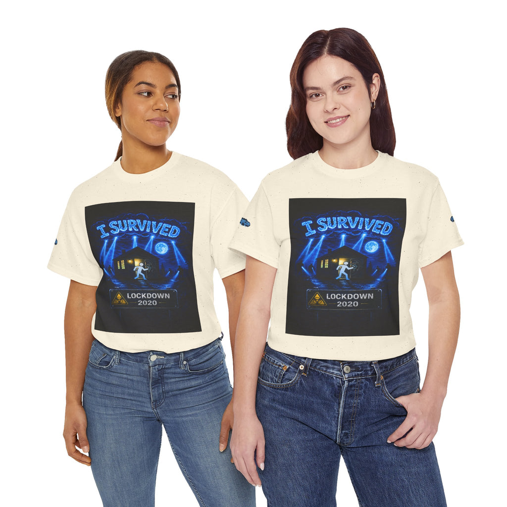 I Survived 2020 — LOCKDOWN S3:E1: Special Edition "Quarantine" Unisex Heavy Cotton Tee