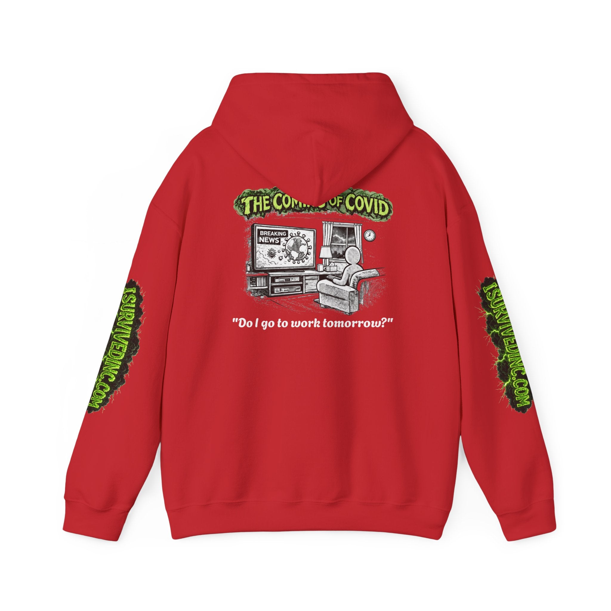I Survived 2020 — S1:E2 "The Coming of COVID" | Pandemic Edition Hoodie Sweatshirt