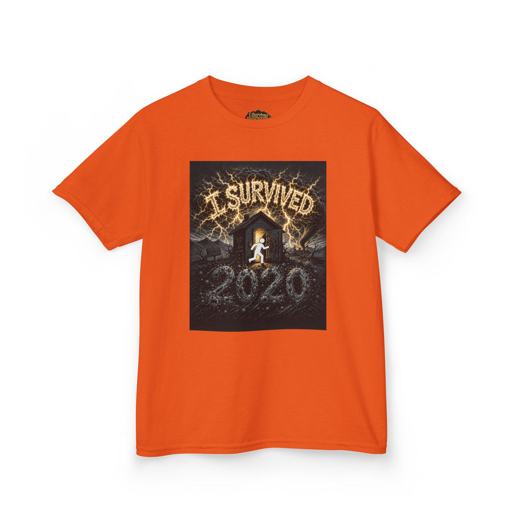 I Survived 2020 — Original Design Teaser Tee | Season 1 Premiere Drop Kids Heavy Cotton™ Tee