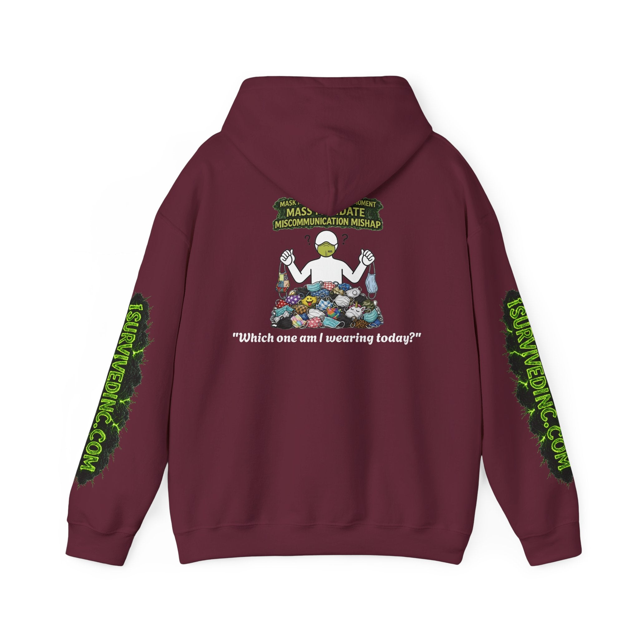 I Survived 2020 — S1:E4 "Mask Madness Mayhem Moment" | Pandemic Edition Hoodie Sweatshirt