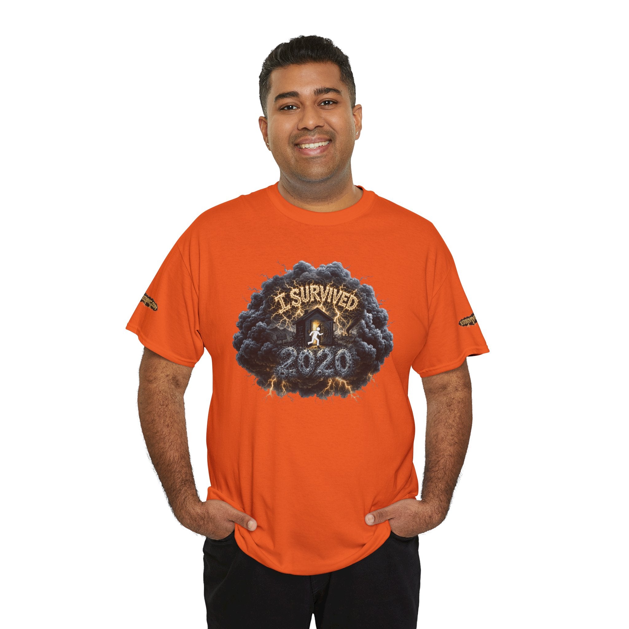 I Survived 2020 — Director's Cut Original Design Teaser Tee | Season 1 Premiere Drop Unisex Heavy Cotton Tee (SPECIAL EDITION)