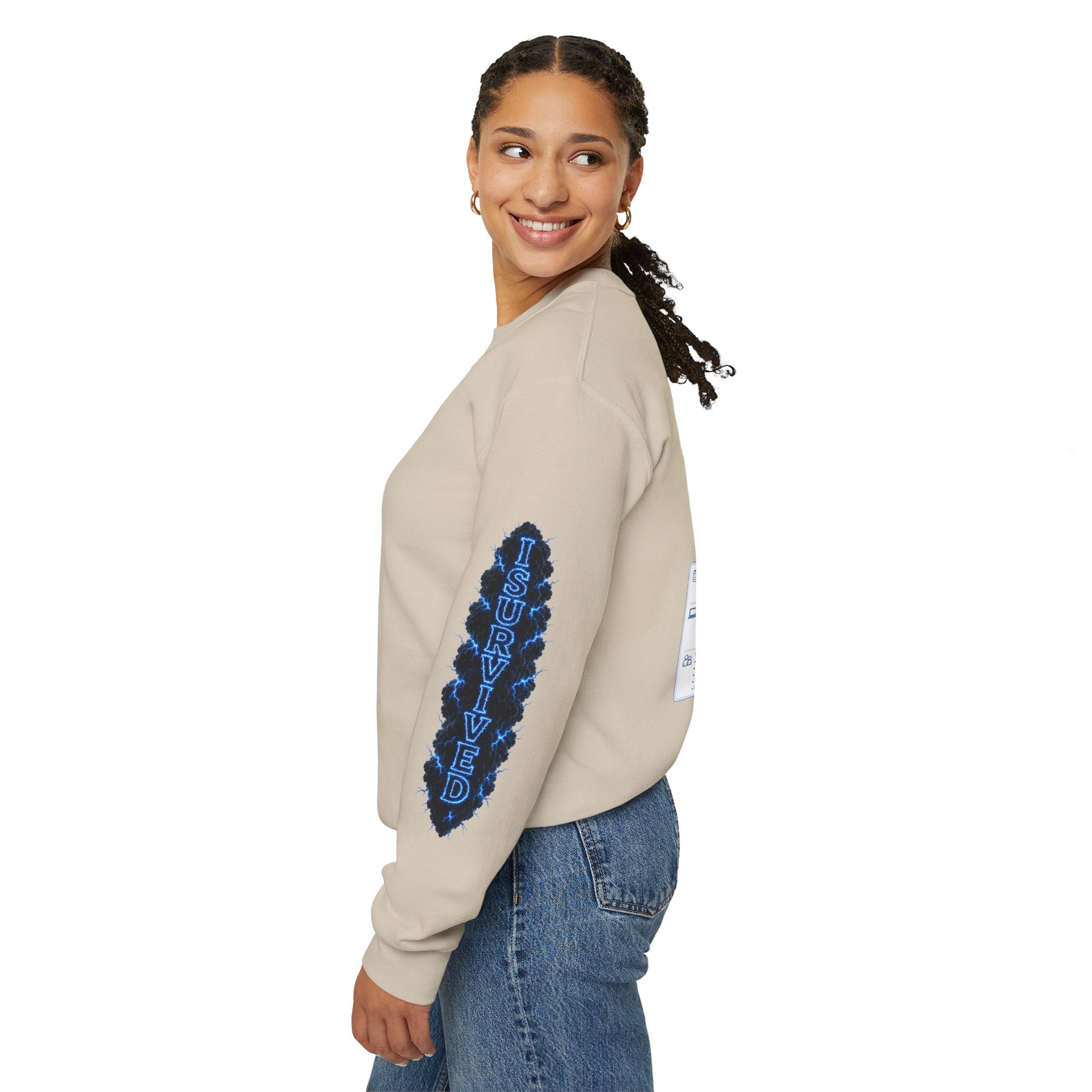 I Survived 2020 — LOCKDOWN S3:E3: Director's Cut Special Edition "Remote Schooling" Unisex Heavy Blend™ Crewneck Sweatshirt