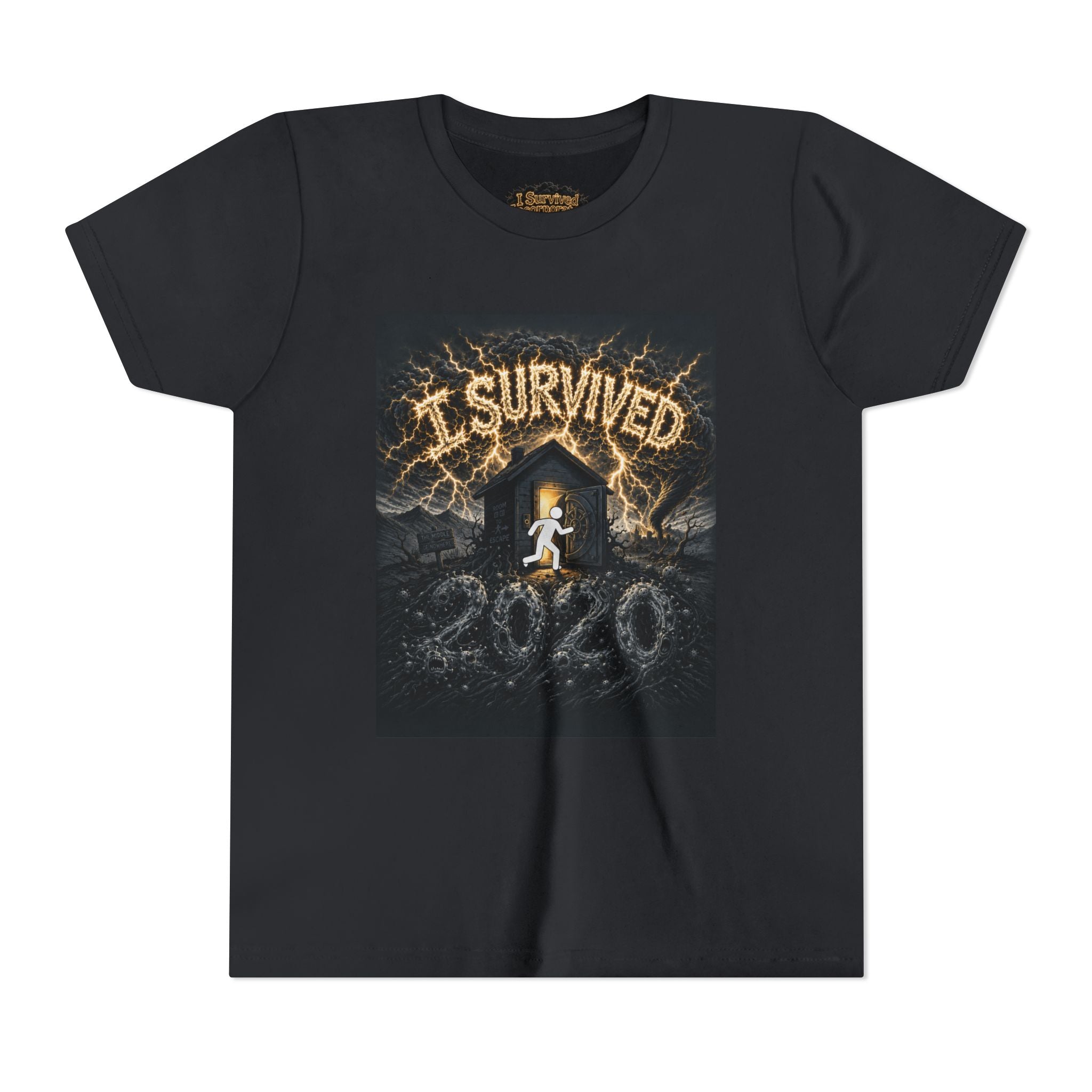 I Survived 2020 — Original Design Teaser Tee | Season 1 Premiere Drop Youth Short Sleeve Tee (SPECIAL EDITION)