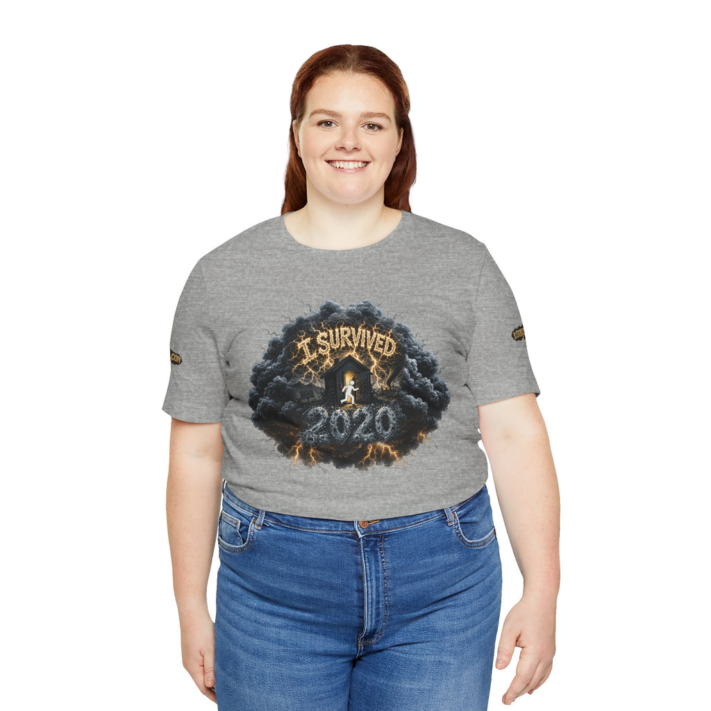 I Survived 2020 — Director's Cut Original Design Teaser Tee | Season 1 Premiere Drop Unisex Jersey Short Sleeve Tee
