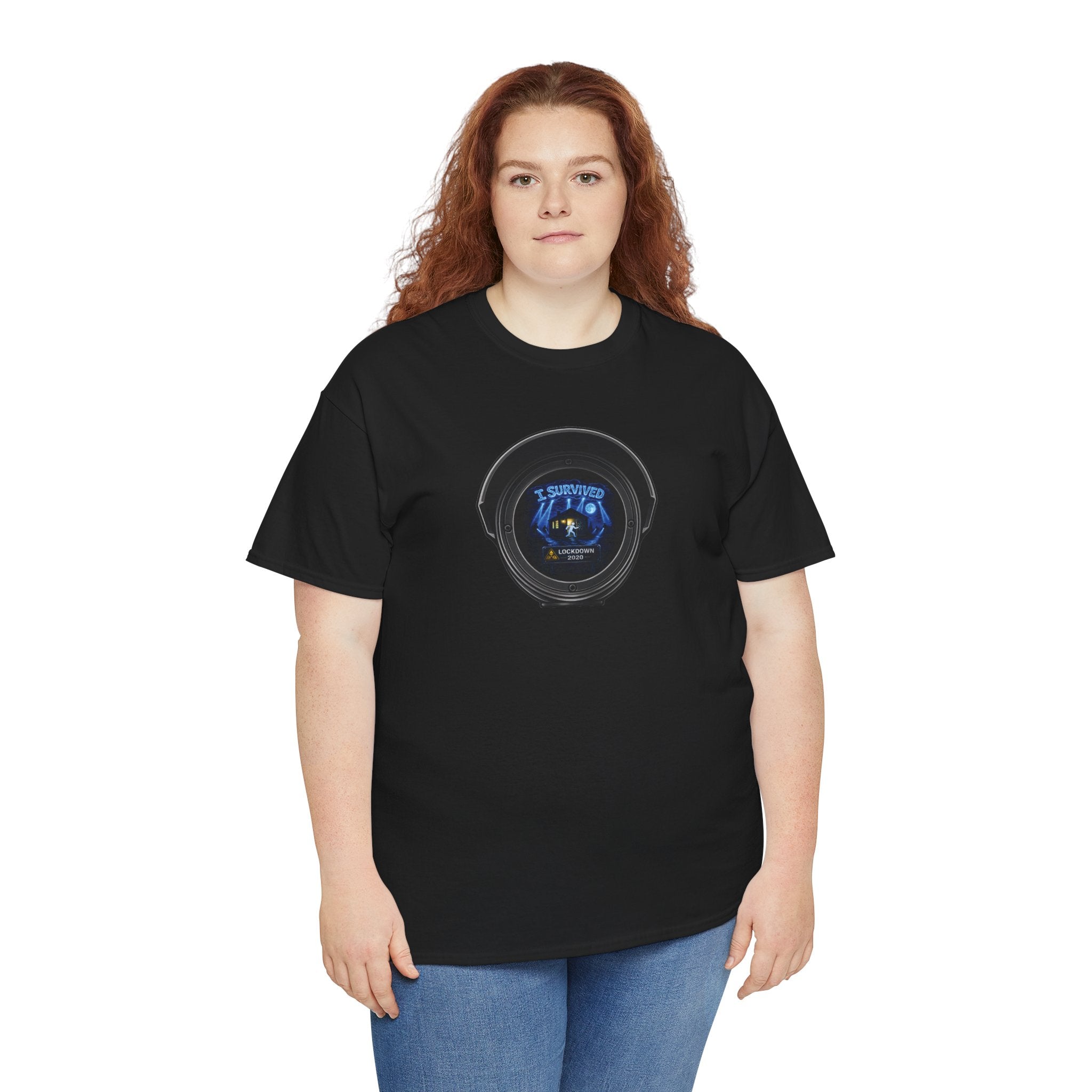 I Survived 2020 — LOCKDOWN S3:E1: Director's Cut "Quarantine" Unisex Heavy Cotton Tee