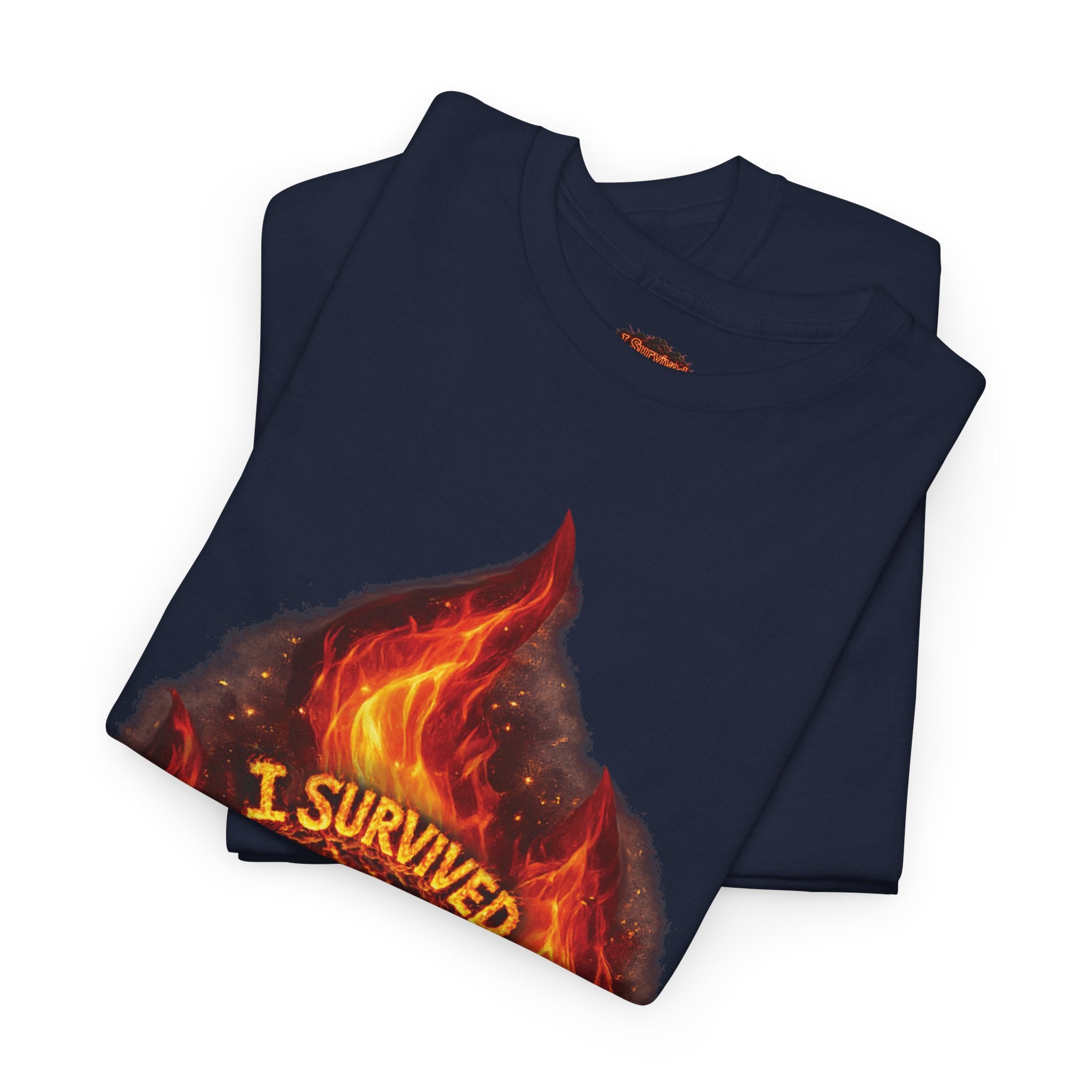 I Survived 2020 — Director's Cut S2:E1 "Berry Creek" | Wildfire Edition Memorial Unisex Heavy Cotton Tee (SPECIAL EDITION)